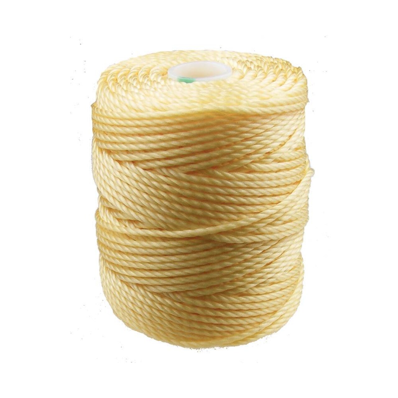 C-Lon Tex 400 Heavy Weight Bead Cord, Lemon ,1.0mm, 36 Yard Spool